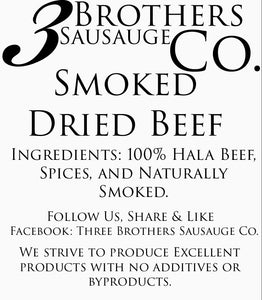 SMOKE DRIED BEEF (Mish i Thate Shtepije Rypa)  Wholesale Only!